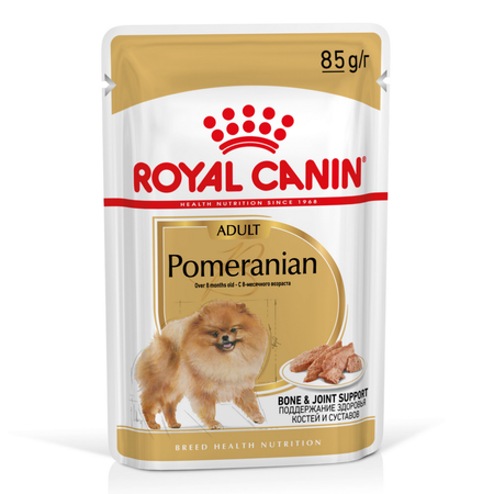 Royal Canin Pomeranian Adult 12x85g Karma Mokra, Pasztet Dla Psów Dorosłych Rasy Szpic Miniaturowy