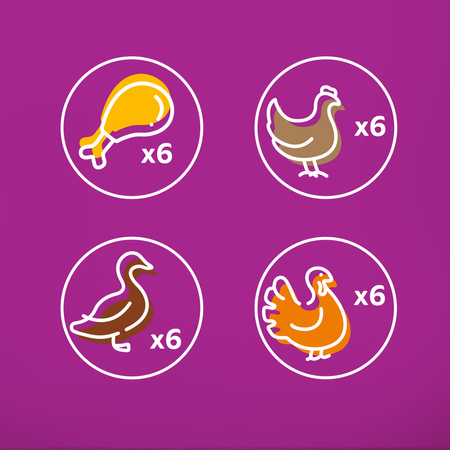 Whiskas Adult Drobiowa Uczta Saszetki 48x85g Mokra Karma Dla Dorosłych Kotów w Sosie