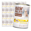Vet Expert Raw Paleo Adult Monoprotein 24x400g Mokra Karma Dla Psa z Indykiem