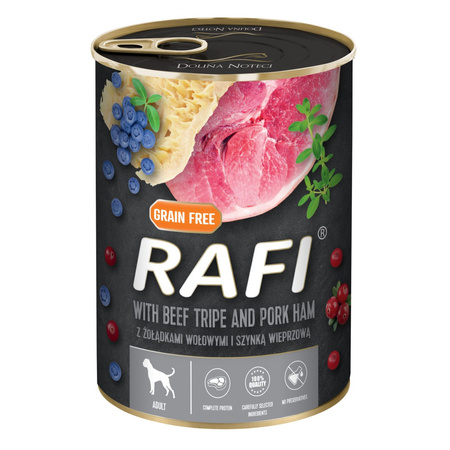 Rafi 6x400g Bezzbożowa Mokra Karma Dla Psa Mix 6 Smaków