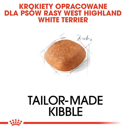 Royal Canin BHN West Highland White Terrier Adult 1,5kg Karma Sucha Dla Psów Dorosłych Rasy West Highland White Terrier