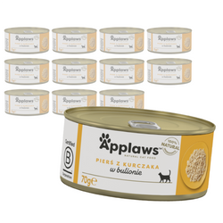 Applaws Cat Mokra Karma Dla Kota 12x70g Kurczak W Musie