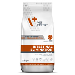 Vet Expert Intestinal Elimination 12kg Sucha Karma Weterynaryjna z Indykiem Dla Psów z Zaburzeniami Trawienia