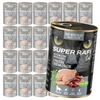 Super Rafi Cat 24x400g Bezzbożowa Mokra Karma Dla Kotów Sterylizowanych Z Perliczką I Sercami Z Kaczki