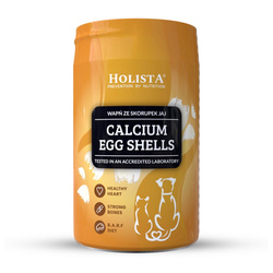 Holista Calcium Egg Shells 300g Naturalny Wapń Ze Skorupek Jaj Dla Psów i Kotów Wsparcie Kości