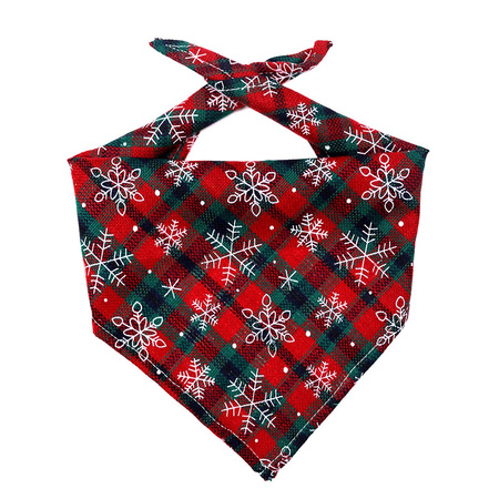 Bandana Chusta Dla Psa Kota Świąteczna Mix Kolorów Rozmiar S