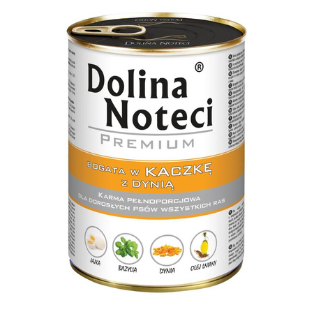 Dolina Noteci Premium Mokra Karma Dla Psa Mix 10 Smaków Drób Ryba Dziczyzna 20x400g
