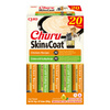 Inaba Cat Churu Skin & Coat Chicken 40x14g Kremowy Przysmak Dla Kota Pasta Mix Z Kurczakiem