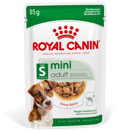 Royal Canin SHN Mini Adult 36x85g Karma Mokra W Sosie Dla Psów Dorosłych Ras Małych