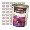 Animonda GranCarno Senior 24x800g Mokra Karma Dla Psa z Wołowiną i Jagnięciną