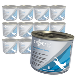 Trovet Hypoallergenic LRD 12x200g Lekkostrawna Mokra Karma Dietetyczna z Jagnięciną Dla Kotów z Nadwrażliwością Pokarmową