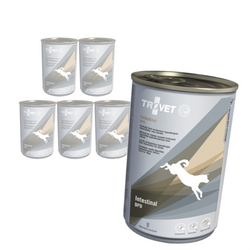 Trovet Intestinal DPD Duck 6x400g Dietetyczna Morka Karma Z Kaczką Dla Psa Z Nietolerancją Pokarmową Alergią I Zaburzeniami Żołądka 