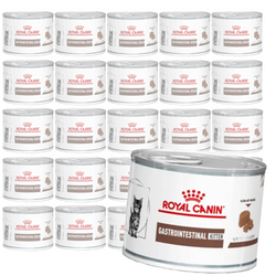 Royal Canin Veterinary Gastrointestinal 24x195g Mokra Karma Dla Kociąt Z Wrażliwym Układem Pokarmowym Mus