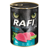 Rafi Cat Adult 12x400g Bezzbożowa Mokra Karma Dla Kotów Sterylizowanych Jagnięcina Królik Tuńczyk