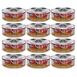 N&D Cat Quinoa Herring & Coconut 12x80g Mokra Karma Dla Kota Śledź Z Kokosem