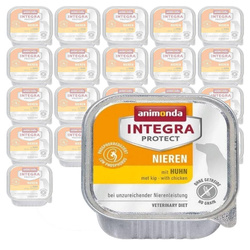 Animonda Integra Protect Nieren 22x150g Mokra Karma z Kurczakiem Dla Psów z Niewydolnością Nerek