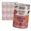 MAC's Dog Bezzbożowa Mokra Karma Z Wołowiną I Dynią 12x400g Dla Psa Na Stawy Skórę Sierść