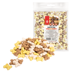 MACED CIASTKA WANILIA KOSTECZKI MIX 1kg - Miękki Przysmak, Treserki dla Psów