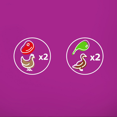 Whiskas Adult 4x340g Zestawy Klasyczne Mokra Karma Dla Dorosłych Kotów 2 Smaki W Galaretce