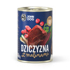 John Dog BERRY ADULT DZICZYZNA z malinami 6x 400g - Mokra Karma dla psów, 96% mięsa