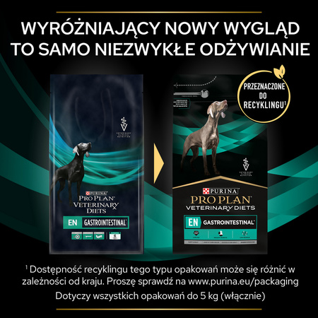 Purina Pro Plan Veterinary Diets Canine EN Gastrointestinal Sucha Karma Dla Psa 1,5kg Zaburzenia Trawienia