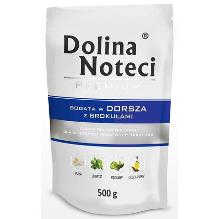 Dolina Noteci Premium Mix 6 Smaków Saszetki 24x500g Mokra Karma Dla Psa 