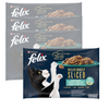Purina Felix Deliciously Sliced Mokra Karma Dla Kota Rybne Smaki w Galaretce 16x80g