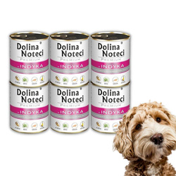 Dolina Noteci Premium Indyk Mokra Karma Dla Psa 6x800g