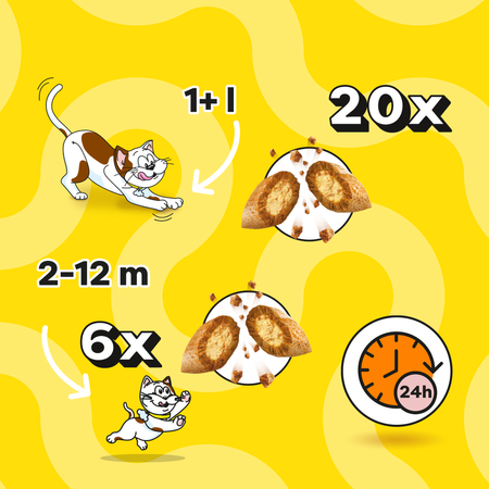 Dreamies z Wyśmienitą Wołowiną 60g Przysmaki dla kota