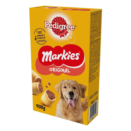 Pedigree Zestaw Przysmaków Ciasteczka 4x500g + Ranchos Jerkies 2x70g Z Kurczakiem