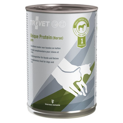 Trovet Unique Protein UPH 400g Mokra Karma Uzupełniająca Dla Psów i Kotów z Koniną