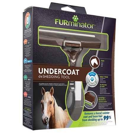 FURMINATOR dla koni Grzebień Szczotka do sierści