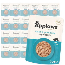 Applaws Cat Mokra Karma Dla Kota 24x70g Filet z Tuńczyka w Galaretce