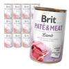 Brit Pate&Meat Mokra Karma Dla Psów z Jagnięciną Puszka 12x400g