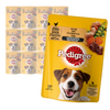 Pedigree Adult Mokra Karma Dla Psa Kawałki Bogate W Kurczaka W Sosie 12x100g