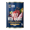 John Dog Berry Line Mix Smaków Dzik I Cielęcina Wołowina I Królik Jagnięcina I Śledź 12x400g Mokra Karma Dla Szczeniąt