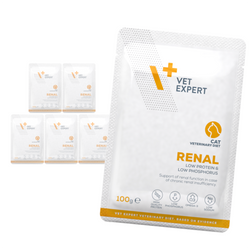 VetExpert Veterinary Diet Renal Cat 6x100g Mokra Weterynaryjna Karma Dla Kotów Z Niewydolnością Nerek