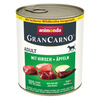 Animonda GranCarno Adult 12x800g Mokra Karma Dla Psa z Jeleniem i Jabłkiem