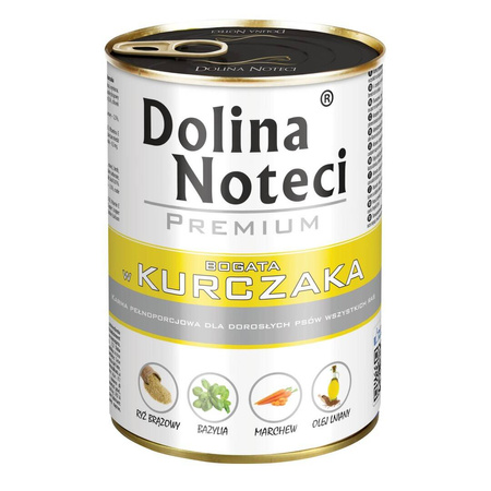 Dolina Noteci Premium Mokra Karma Dla Psa Mix 10 Smaków Drób Ryba Dziczyzna 20x400g