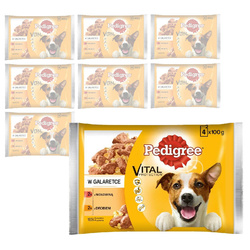 Pedigree Vital Protection Wołowina Drób W Galaretce 32x100g Mokra Karma Dla Dorosłych Psów