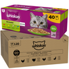 Whiskas Adult 160x85g Mokra Karma Dla Dorosłego Kota Drobiowa Uczta Mix Smaków w Galaretce