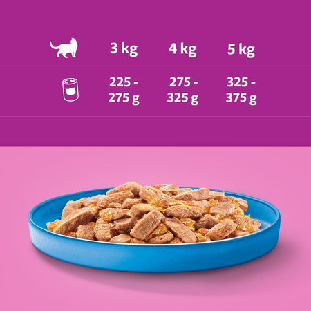 Whiskas Adult Puszka 400g Tuńczyk Mokra Karma Dla Dorosłych Kotów W Galaretce