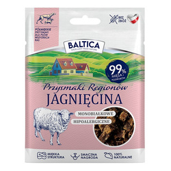 Baltica Naturalny Hipoalergiczny Przysmak Treningowy Dla Psa Półmiękki z Jagnięciny 30g