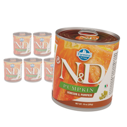 Farmina N&D Dog Venison Pumpkin 6x285g Mokra Karma Dla Dorosłych Psów Z Jeleniem i Dynią