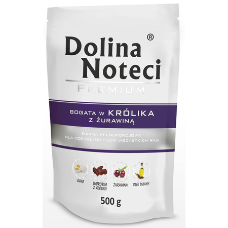 Dolina Noteci Premium Mix 6 Smaków Saszetki 10x500g Mokra Karma Dla Psa 