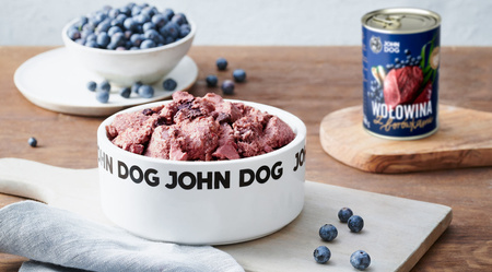 John Dog Berry Line Wołowina Z Borówkami 12x800g Mokra Karma Dla Dorosłych Psów