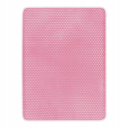 Wycieraczka Pod Kuwetę Mata Dla Kota 75*55 RÓŻOWA