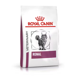 Royal Canin Veterinary Renal 4kg Sucha Karma Dla Dorosłych Kotów Z Niewydolnością Nerek Zapobiega Powstawaniu Kamieni