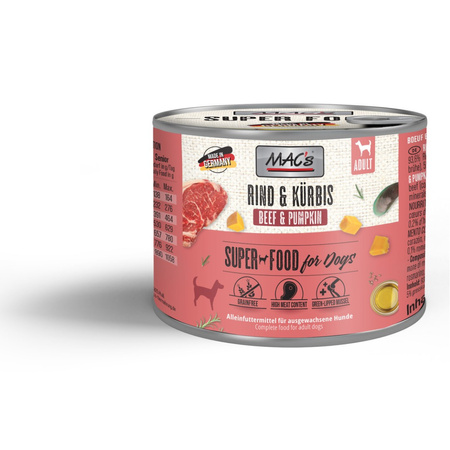 Mac's Dog 12x200g Bezzbożowa Mokra Karma Dla Psa Mix 6 Smaków