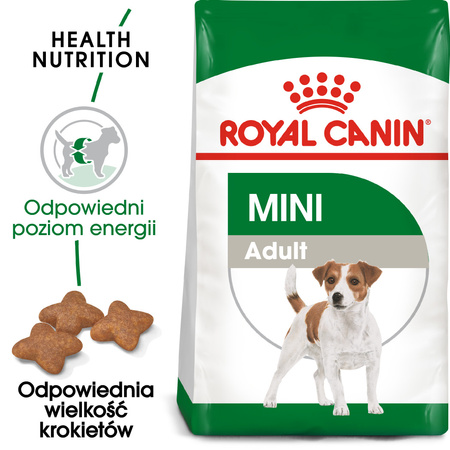 Sucha Karma Dla Psa Royal Canin Mini SHN 9kg (8kg+1kg Gratis)